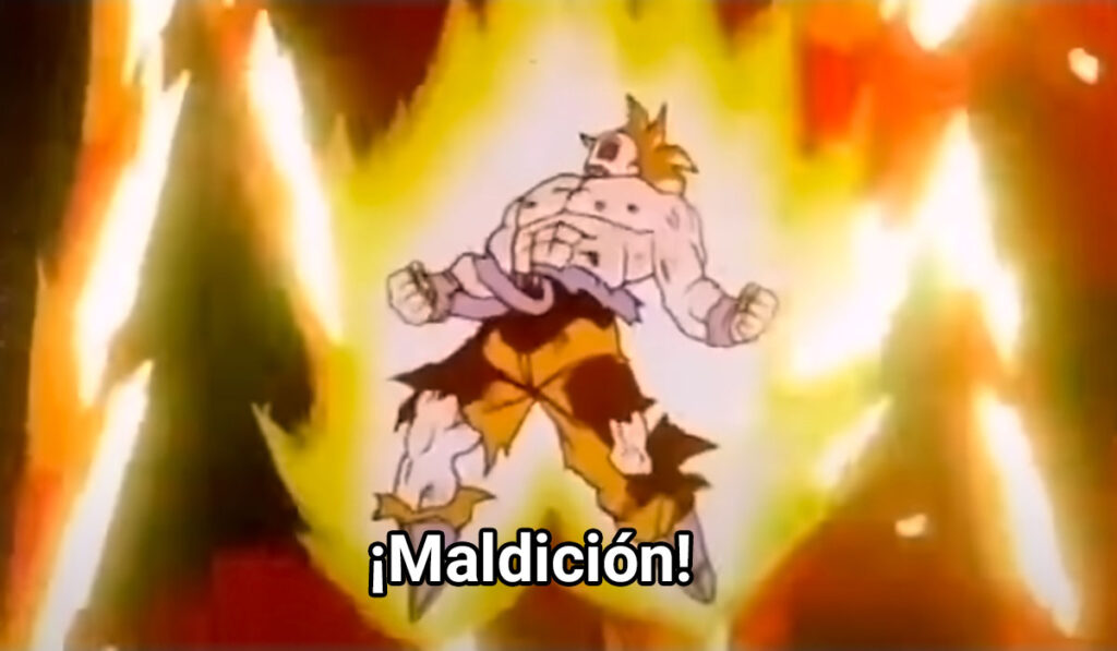 Maldición - Dragon Ball - Plantilla de meme Maldición - Dragon Ball - Plantilla de meme